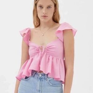 Urban Outfitters Peplum Top